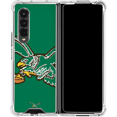 NFL Philadelphia Eagles Retro Logo Galaxy Z Fold4 5G Clear Case